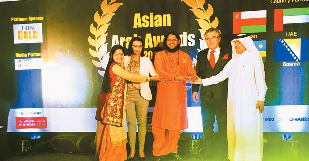 Asian Arab Award 2018 by AsianArab Chamber of Commerce